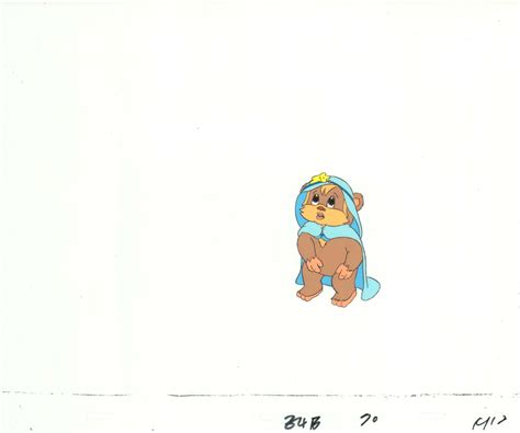 Star Wars: Ewoks Malani Original Production Animation Cel and Drawing | Star wars episodes, Cel ...