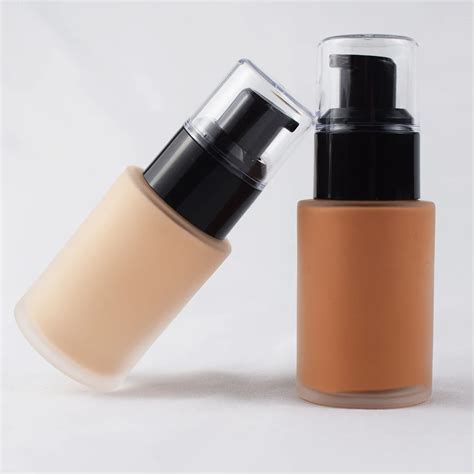 No Logo Face Makeup Foundation Oem Private Label 9 Colors High Quality Liquid Foundation - Buy ...