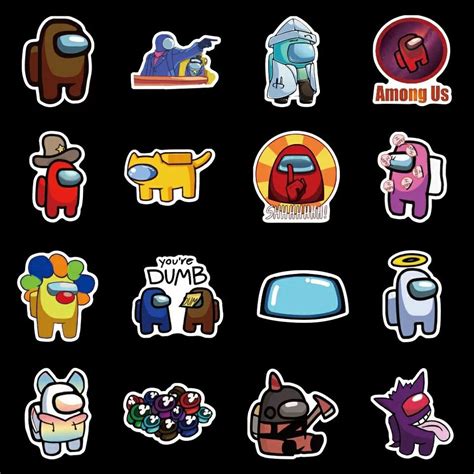 Stickers Wallpaper Stickers Among Us Cute