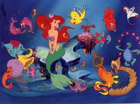 the little mermaid under the sea - | Disney little mermaids, Little ...