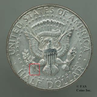 Coin Collecting: 1964 D Kennedy Half Dollar Mintmark Location