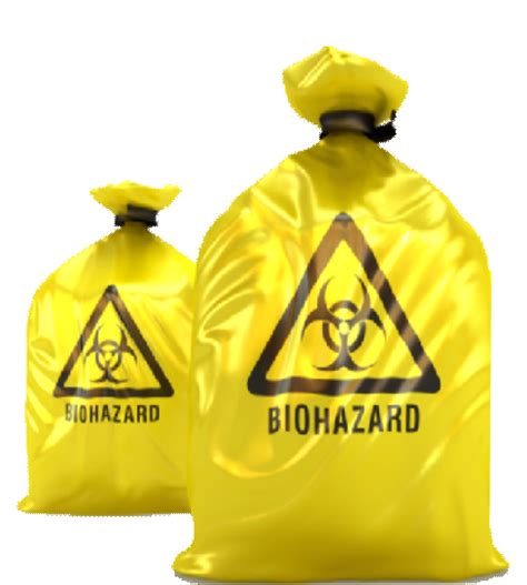 Biohazard Bag, Yellow