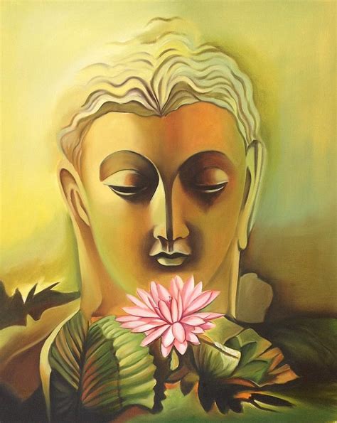 Indian Art Paintings Buddha