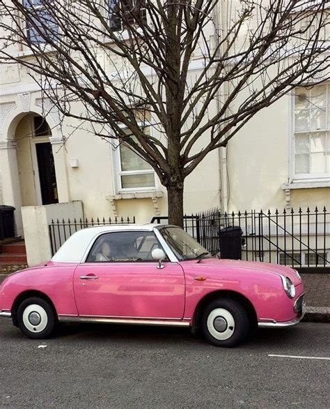 Pink Thing of The Day: Pink Nissan Figaro | The Worley Gig