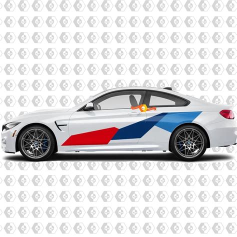 BMW M Power M Performance Huge Side New vinyl decals stickers For M4 M2 ...