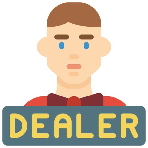 Dealer Basic Miscellany Flat icon