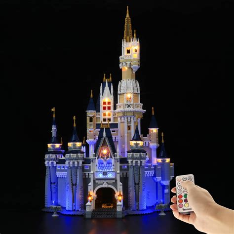 Buy BRIKSMAX Led Lighting Kit for The Disney Castle - Compatible with Lego 71040 Building Blocks ...