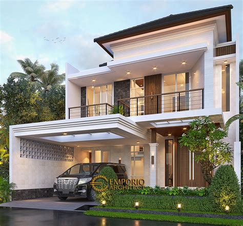 Desain Rumah Modern 2 Lantai Bapak ATN di Bekasi, Jawa Barat