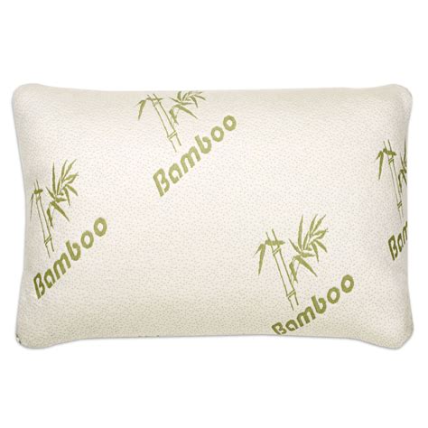 The Original Memory Foam Bamboo Pillow With Removable Zippered Pillow Case 891957002908 | eBay