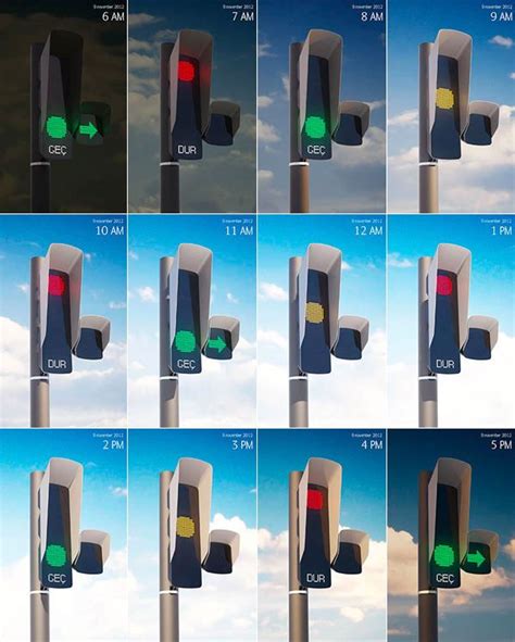 Kayserius Traffic Signal by Art Lebedev Studio. The signal panels and ...