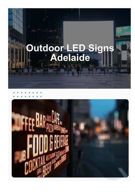 Outdoor LED Signs Adelaide - Smart Tech Electrical - Page 1 - 5 | Flip PDF Online | PubHTML5