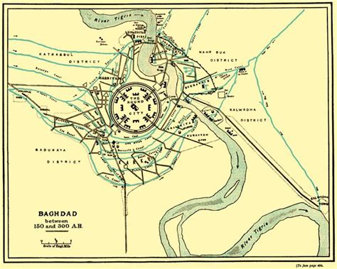 Picture Information: Map of Old Baghdad