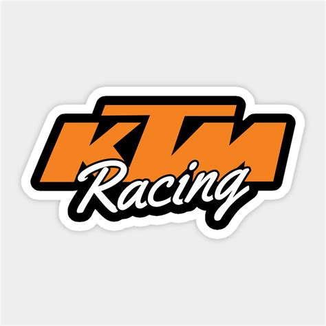 Customize Your Style with KTM Racing Stickers