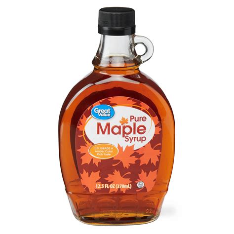 Great Value Pure Maple Syrup, 12.5 fl oz - Walmart.com