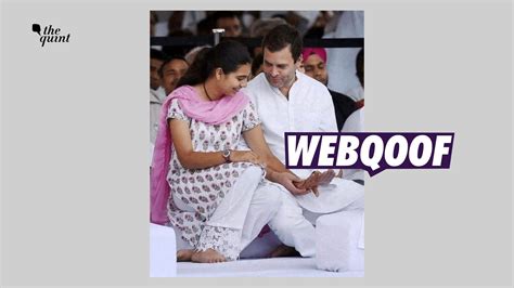 Fact-Check | Photo Showing Rahul Gandhi With His Niece Shared To Take A ...