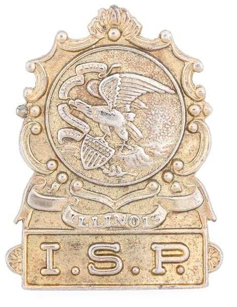 Lot Detail - ILLINOIS STATE POLICE BADGE