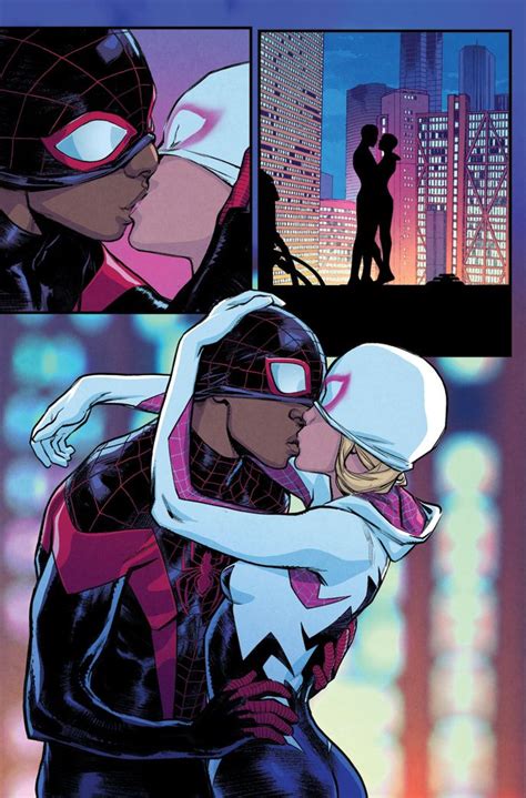 Miles MORALES (SPIDER-MAN) and Gwendolyne STACY (SPDIER-GWEN) | Earth 616 and 65 | PORTFOLIO ...