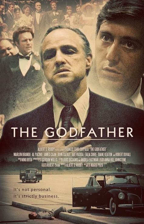 The Godfather (1972) [ 620x960] en 2020 | Mejores carteles de películas ...