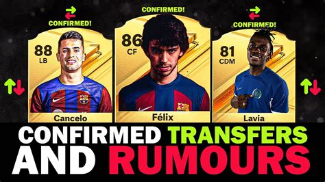 FIFA 24 | LATEST CONFIRMED TRANSFERS & RUMOURS! 🤯 ft. Joao Felix ...