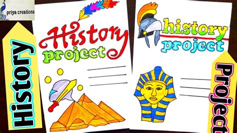 Border Design For History Project/History Project Border/History Project Border Ideas - YouTube