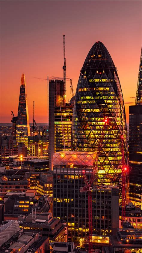 London Dusk Cityscape 4K Wallpapers | HD Wallpapers | ID #29726