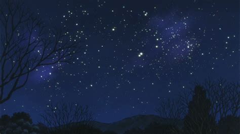 Starry Night Sky Gif