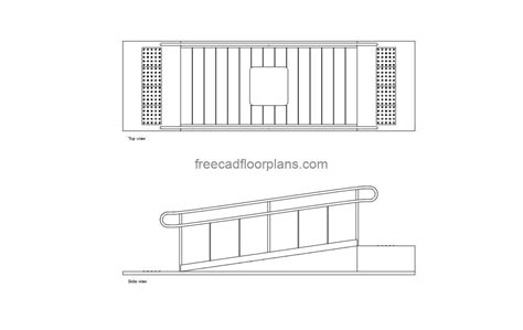 PWD Ramp - Free CAD Drawings