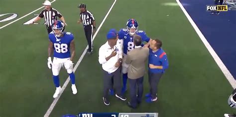 Giants QB Daniel Jones Carted Off After Suffering Head Injury After Run ...