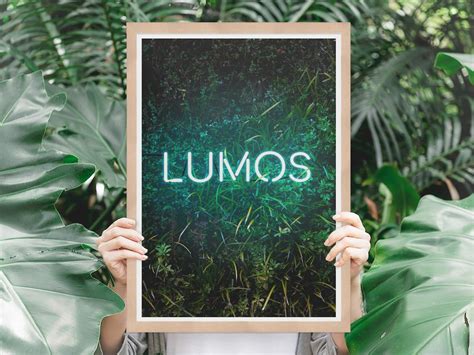 Lumos Harry Potter Inspired Neon Sign Print - Etsy