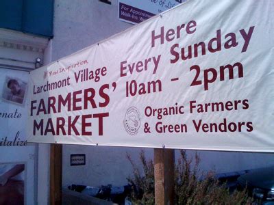 Larchmont Village Farmers' Market