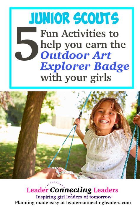 5 Fun Activities to Earn The Junior Outdoor Art Explorer Badge (With ...