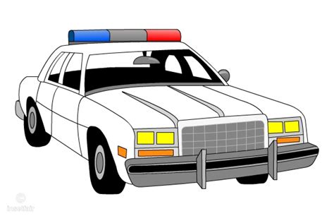 Police Car Drawing | Free download on ClipArtMag