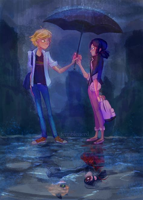 Adrien and Marinette - Miraculous Ladybug Fan Art (40623845) - Fanpop