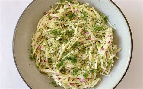 Kohlrabi and Apple Slaw With Yogurt and Cumin Recipe - Los Angeles Times