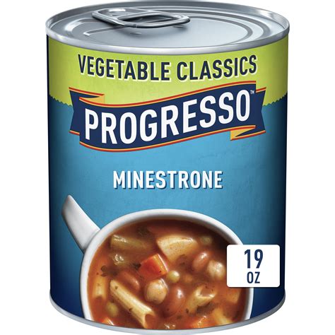 Progresso Vegetable Classics, Minestrone Soup, 19 oz - Walmart.com - Walmart.com