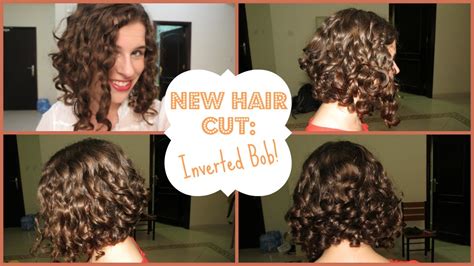 Inverted Bob Haircut For Curly Hair