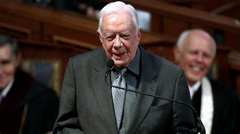 Video Jimmy Carter hospitalized after falling at home - ABC News