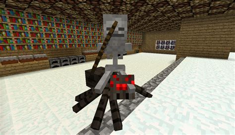 Minecraft : Spider Jockey by SheWolf1937 on DeviantArt