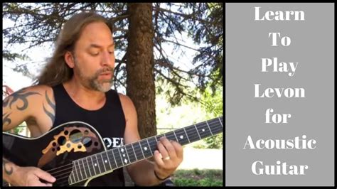 Learn to play Levon by Elton John for Acoustic Guitar - YouTube