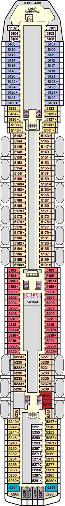 Carnival Pride Deck Plans, Ship Layout & Staterooms - Cruise Critic