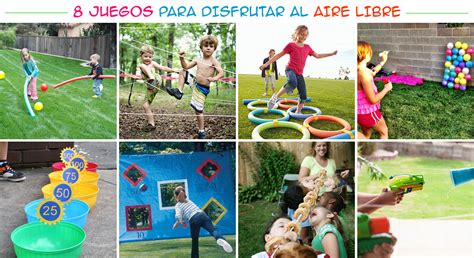 8 Juegos para disfrutar al aire libre | Más Chicos