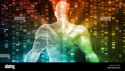 DNA Sequencing or Sequence as a Science Abstract Stock Photo - Alamy