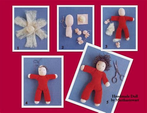 ♥ Sweet Tresa ♥¸¸.•*¨*•: Easy to Make Doll by Marthastewart