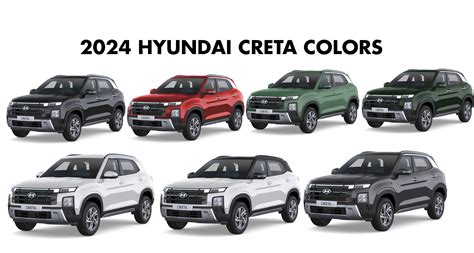 Hyundai Creta 2024 Colours - Marys Sheilah