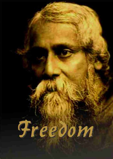 Rabindranath Tagore Poems In English On Freedom