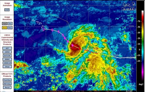 Hurricane Hilda reaches Category 4 then weakens – August 9 2015 ...