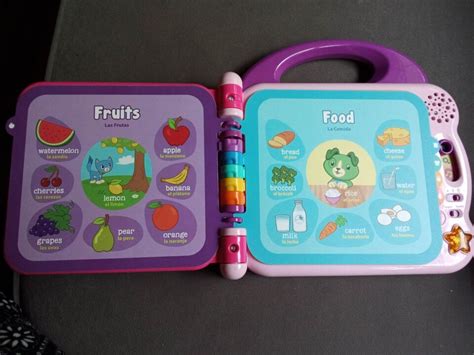 LeapFrog 80-601560 Scout and Violet 100 Words Book - Purple | eBay