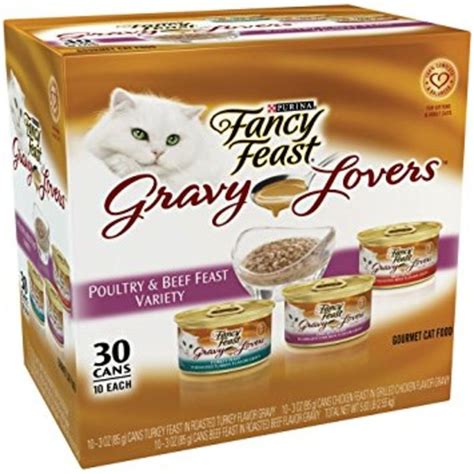 Purely Fancy Feast Gravy Lovers Poultry & Beef Feast Variety (24 ct) Delivery or Pickup Near Me ...