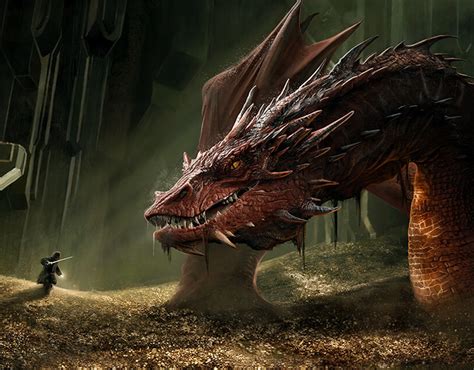 Smaug "The Hobbit" on Behance