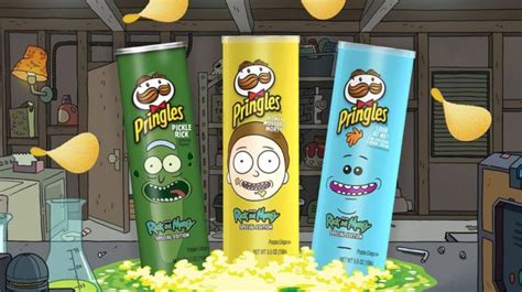 Pringles' New Rick And Morty Flavors Have The Internet Buzzing